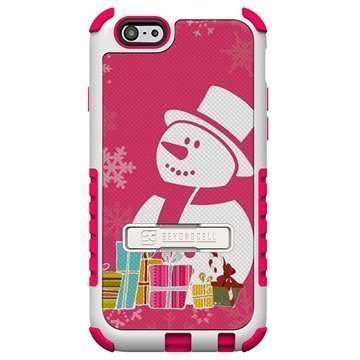 iPhone 6 Plus Beyond Cell Tri Shield Design Hybrid Suojakuori Snowman