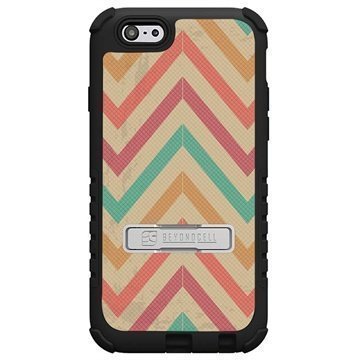 iPhone 6 Plus Beyond Cell Tri Shield Design Hybridikotelo Pastel Chevron