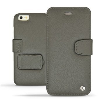 iPhone 6 Plus Noreve Tradition B Wallet Avattava Kotelo Ambition Kivenhiilen Harmaa