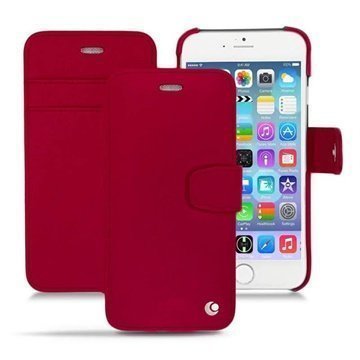 iPhone 6 Plus Noreve Tradition B Wallet Avattava Kotelo PerpÃ©tuelle Punainen
