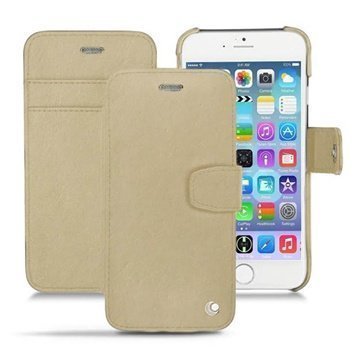 iPhone 6 Plus Noreve Tradition B Wallet Leather Case PerpÃ©tuelle Beige