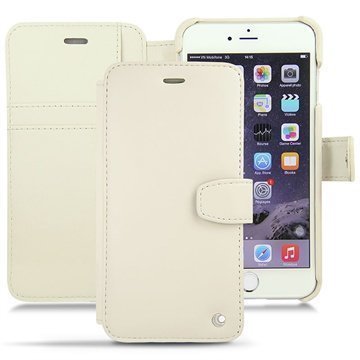 iPhone 6 Plus Noreve Tradition B Wallet Nahkakotelo PerpÃ©tuelle Valkoinen
