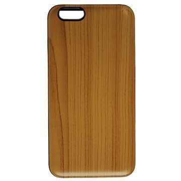 iPhone 6 Plus UreParts Kova Suojakuori Puu Vaaleanruskea