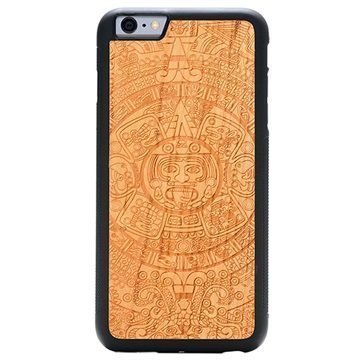 iPhone 6 Plus/6S Plus Carved Traveler Kotelo Atsteekkien Kalenteri