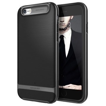 iPhone 6 Plus/6S Plus Caseology Wavelength Suojakuori Musta