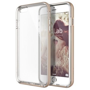 iPhone 6 Plus/6S Plus Verus Crystal Bumper Series Kotelo Hohtava Kulta