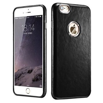 iPhone 6 Plus/6S Plus iCarer Transformers Vintage Nahkainen Suojakuori Musta