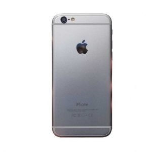 iPhone 6 Takakansi / runko + pienosat Hopea / Valkoiselle näytölle