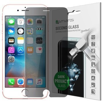 iPhone 6/6S 4smarts Second Glass Privacy Näytönsuoja
