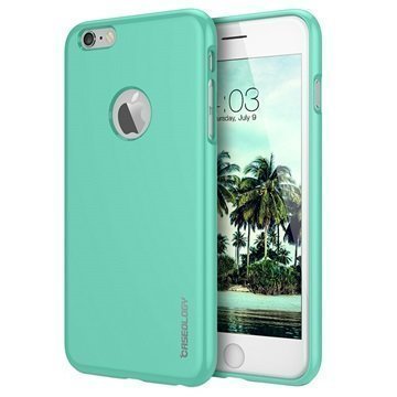 iPhone 6/6S Caseology Drop Protection TPU-Kotelo Turkoosi / Mintunvihreä
