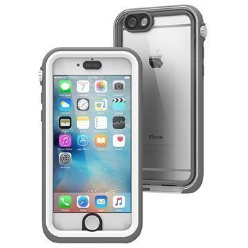 iPhone 6/6S Catalyst Vedenkestävä Kotelo Valkoinen / Sumun Harmaa