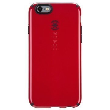 iPhone 6/6S Speck CandyShell Kuori Punainen / Musta