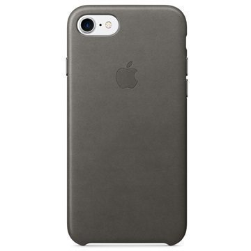 iPhone 7 Apple Nahkakuori MMY12ZM/A Myrskynharmaa
