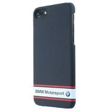 iPhone 7 BMW Motorsport Rubberized Case Navy Blue