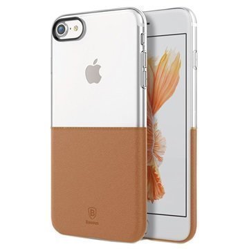 iPhone 7 Baseus Premium Maker Case Transparent / Brown