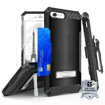 iPhone 7 Beyond Cell Tri Shield Kombo Case Carbon Fiber