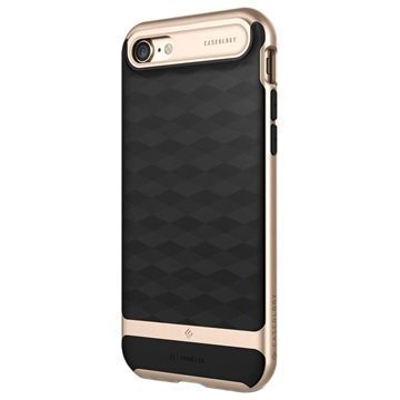 iPhone 7 Caseology Parallax Hybrid Suojakuori Musta / Kulta