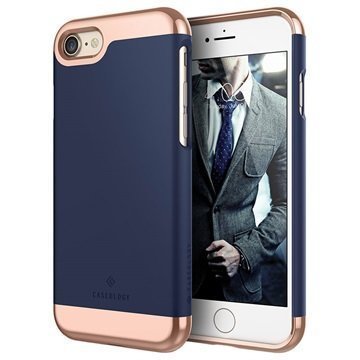 iPhone 7 Caseology Savoy Kotelo Laivastonsininen