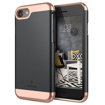iPhone 7 Caseology Savoy Kotelo Musta