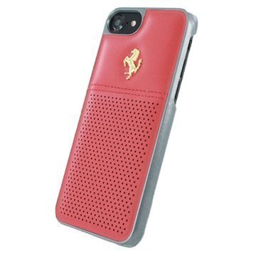 iPhone 7 Ferrari GT Berlinetta Nahkakuori Punainen