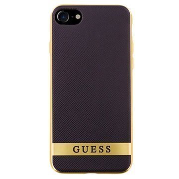 iPhone 7 Guess Classic Case Black / Gold