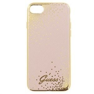 iPhone 7 Guess Dots Case Pink