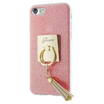 iPhone 7 Guess Ring TPU Case Pink