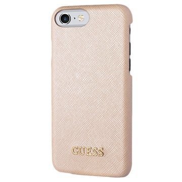 iPhone 7 Guess Saffiano Look Suojakuori Beige