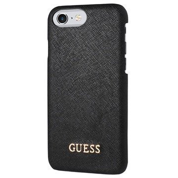 iPhone 7 Guess Saffiano Look Suojakuori Musta