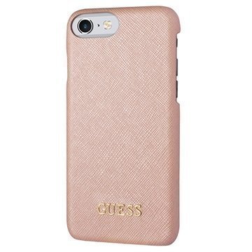 iPhone 7 Guess Saffiano Look Suojakuori Pinkki