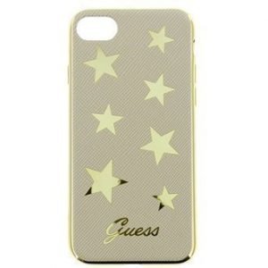 iPhone 7 Guess Stars Case Beige