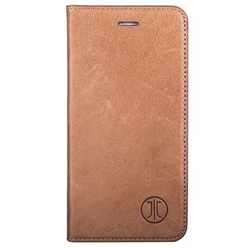 iPhone 7 JT Berlin LeatherBook Magic Lompakkokotelo Konjakki