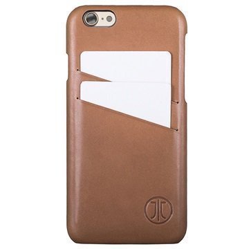 iPhone 7 JT Berlin Style Nahkakotelo Konjakki