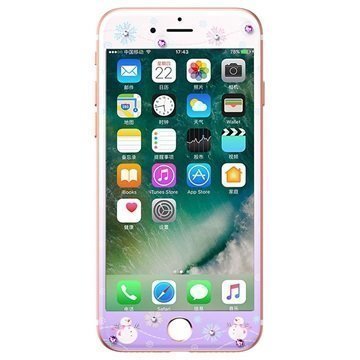 iPhone 7 Kavaro Watery Tempered Glass Screen Protector Snowman