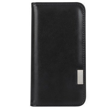 iPhone 7 Moshi Overture Lompakkokotelo Hiilenmusta