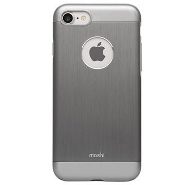 iPhone 7 Moshi iGlaze Armour Suojakuori Harmaa