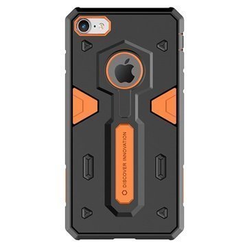 iPhone 7 Nillkin Defender II Hybrid Suojakuori Musta / Oranssi