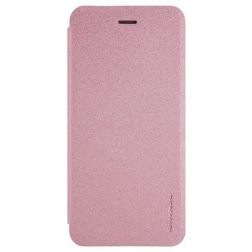 iPhone 7 Nillkin Sparkle Läppäkotelo Ruusukulta
