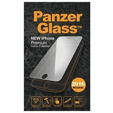 iPhone 7 PanzerGlass Premium Karkaistu Lasinen Näytönsuoja Hopea