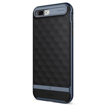 iPhone 7 Plus Caseology Parallax Hybrid Suojakuori Musta / Tummansininen