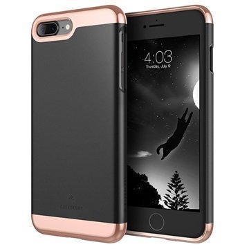 iPhone 7 Plus Caseology Savoy Kotelo Musta