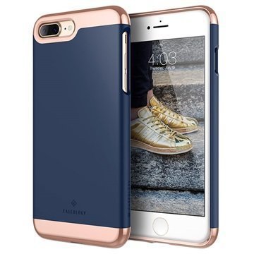 iPhone 7 Plus Caseology Savoy Kotelo Tummansininen