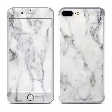 iPhone 7 Plus DecalGirl Skin White Marble