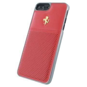 iPhone 7 Plus Ferrari GT Berlinetta Nahkakuori Punainen