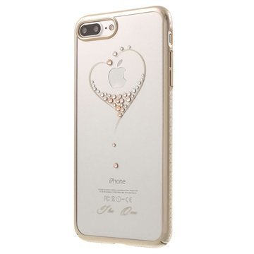 iPhone 7 Plus Kingxbar Star Suojakuori Sydämet