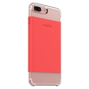 iPhone 7 Plus Mophie Base Wrap Case Coral