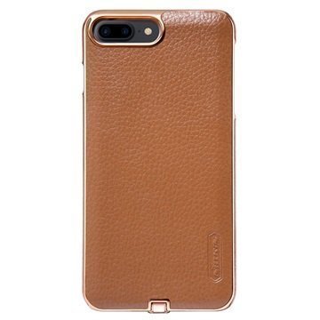 iPhone 7 Plus Nillkin N-Jarl Langaton Latauskotelo Ruskea