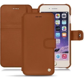 iPhone 7 Plus Noreve Tradition B Wallet Case Ruskea