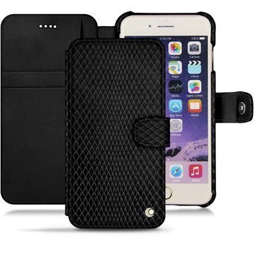 iPhone 7 Plus Noreve Tradition B Wallet Case Serpent Musta