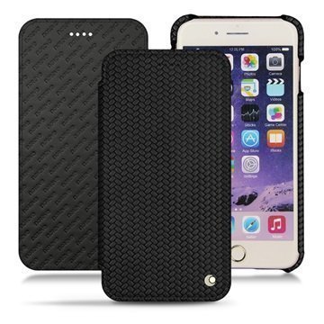 iPhone 7 Plus Noreve Tradition D Flip Leather Case Abaca Black
